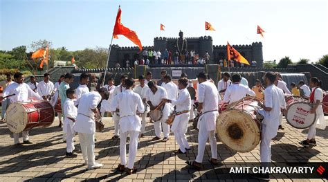 People Celebrate Chhatrapati Shivajis Birth Anniversary With Pomp And