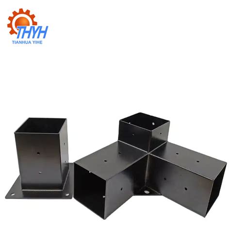 Custom OEM High Quality Aluminium Pergola Corner Brace Outdoor Use 3