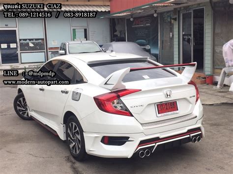 สปอยเลอร์ Civic Fc 2016 2017 Spoiler สปอยเลอร์ Civic