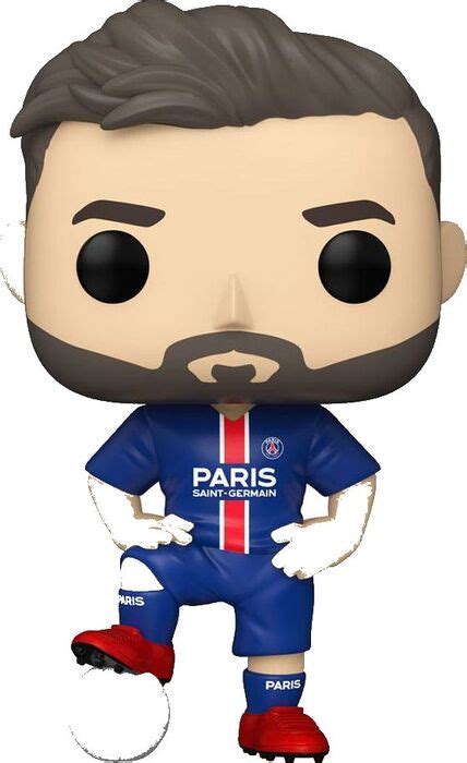 Paris Saint Germain F C Pop Football Vinyl Figura Lionel Messi Cm