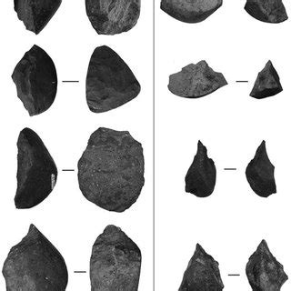 Archaeological cores from East Gona (a) and Ounda Gona South (b). A... | Download Scientific Diagram