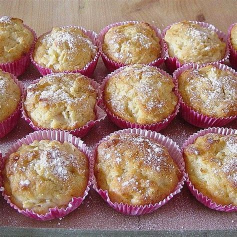 Apfel Quark Muffins Von JosephineB Chefkoch Apfelmuffins Lecker