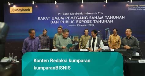 Maybank Indonesia Raup Laba Bersih Rp 1 64 Triliun Di 2021 Naik 29 9