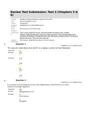 Test Chapter 5 And 6 Docx Review Test Submission Test 3 Chapters 5