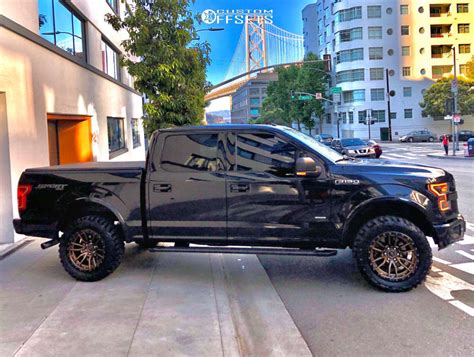 2015 Ford F-150 with 20x10 -18 Fuel Rebel and 33/12.5R20 Federal Couragia Mt and Leveling Kit ...