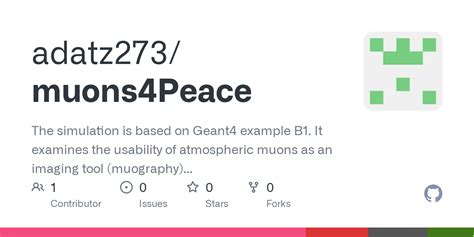 Github Adatz Muons Peace The Simulation Is Based On Geant