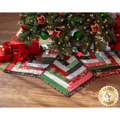 Christmas Night Tree Skirt Kit | Shabby Fabrics