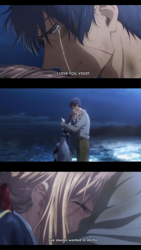 Two Anime Scenes With One Being Hugged By The Other