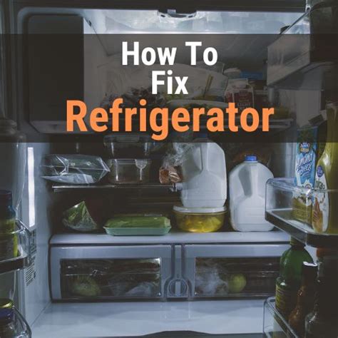 Troubleshooting Refrigerator Problems A Step By Step Approach