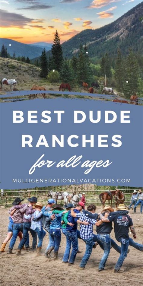 Dude Ranch Family Vacations All Ages Will Love - Groups Are A Trip