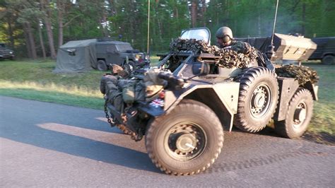 Scout Car Daimler Ferret Mk Panzersp Hwagen British Army Of The Rhine