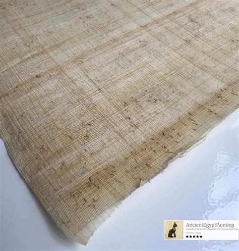 Egyptian Blank Papyrus Handmade Paper Sheets Set Of Etsy