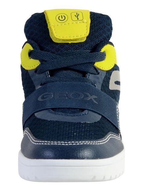 Basket Geox J Xled B B MESH GEOBUCK Bleu Kiabi 68 00