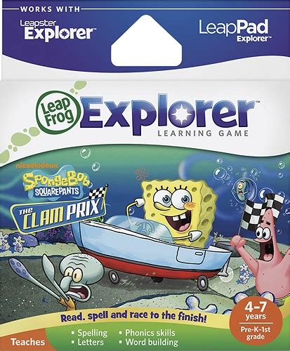 Best Buy: LeapFrog LeapFrog Explorer Learning Game: SpongeBob ...