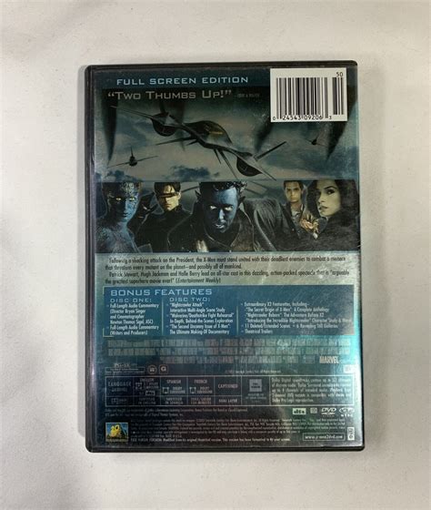 X2 X Men United Dvd 2003 2 Disc Set Widescreen 24543091974 Ebay