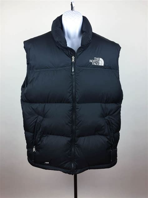 The North Face Puffer Vest 700 Goose Down Black Xl Blamm North Face Puffer The North