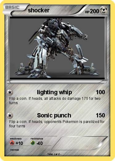 Pokémon Shocker 154 154 Lighting Whip My Pokemon Card