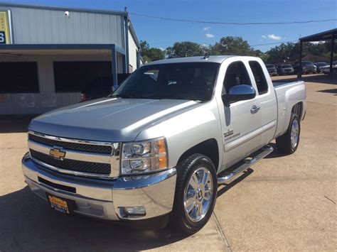 Used 2013 Chevrolet Silverado 1500 LT Ext Cab For Sale In Huntsville TX