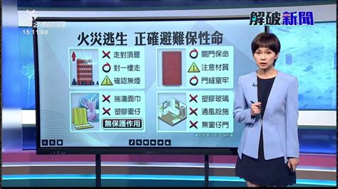 【解破新聞】火厄逃生解破錯誤觀念 正確避難保牢性命 公視台語台 20240508 Youtube