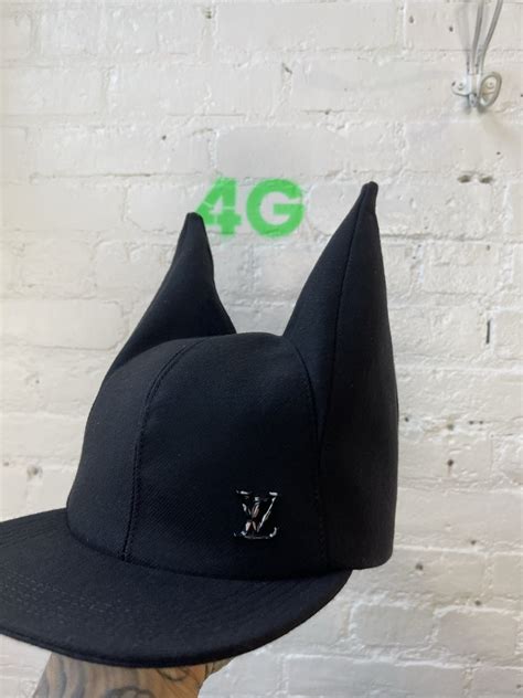 Louis Vuitton Louis Vuitton New Virgil Batman Pointed Ears Hat Grailed