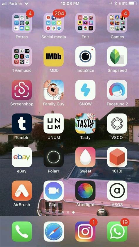 Pin De Iphone Organization Em Home Screen Layout Iphone Dicas Iphone