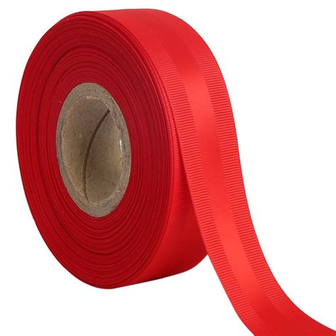 Plain Gross Grain Satin Blood Red Ribbons Size Mm Inch At Rs