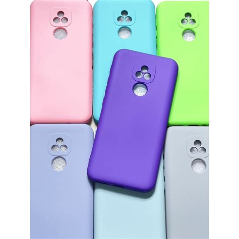 Capa Capinha Motorola Moto E Plus Silicone Aveludado Escorrega O Pre O