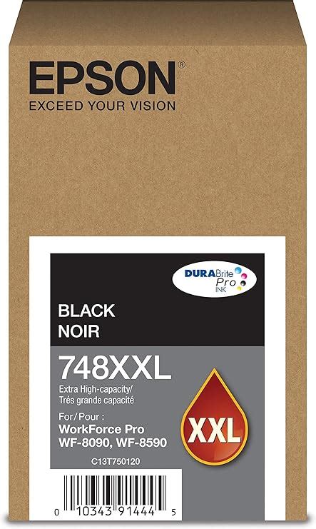 Amazon Epson Durabrite Pro Ink High Capacity Black Cartridge