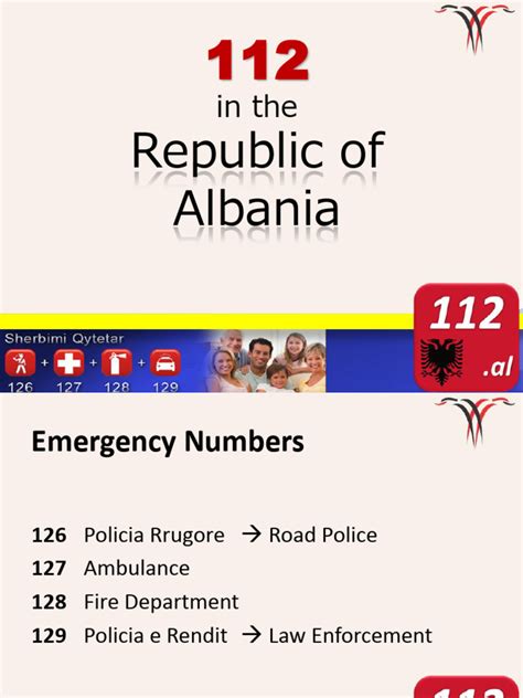 Albania Emergency Numbers Pdf Public Safety Computing