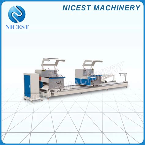 Cnc Aluminium Profile Double Head Arbitrary Angle Cutting Saw Machine