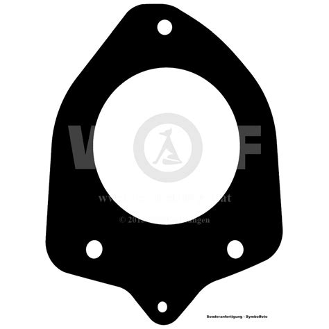 Flanschdichtung für Adler Standard 6 Wolf Dichtungen