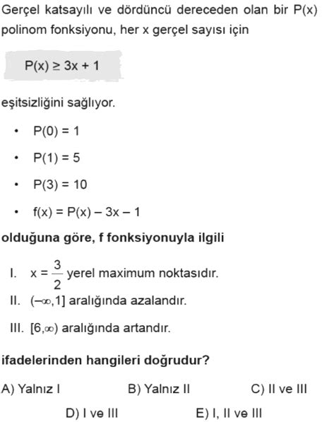 2022 Ayt Matematik Soruları Ve Çözümleri