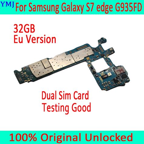 Carte mère 32 go 100 originale débloquée pour Samsung Galaxy S7 edge