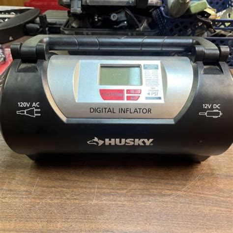 Husky Hd12120b 12120 Volt Auto And Home Inflator Preowned Ebay