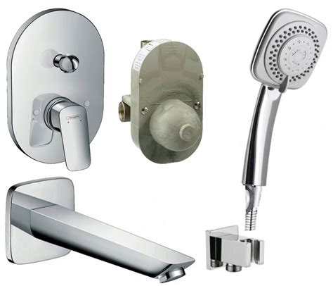 Zestaw Podtynkowy Wannowy Hansgrohe Logis Wylewka 71409000 Logis