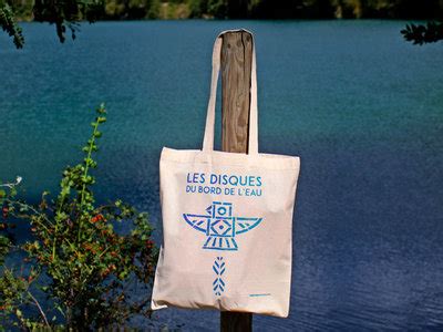 Tote Bag Les Disques Du Bord De Leau Fondation Du Week End Au Bord