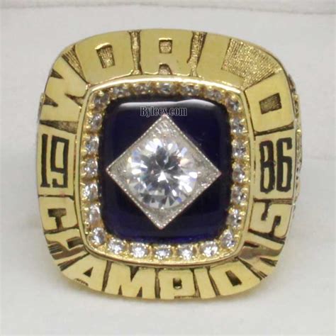 1986 New York Mets World Series Championship Ring – Best Championship ...