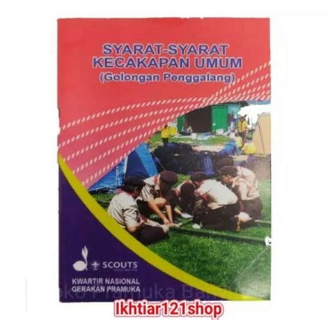 Buku Sku Pramuka Siaga Penggalang Penegak Lazada Indonesia