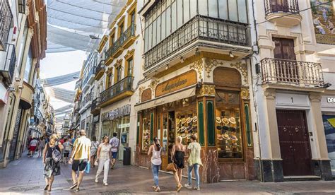 Shopping In The Center Of Seville