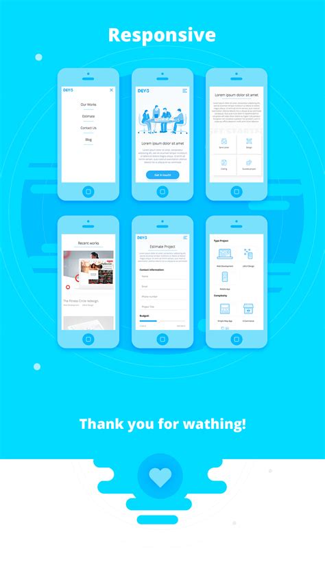 Dev 3 Web Development Agency Website Redesign Behance
