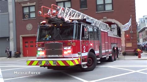 Chicago Fire Dept Truck 2 Responding YouTube