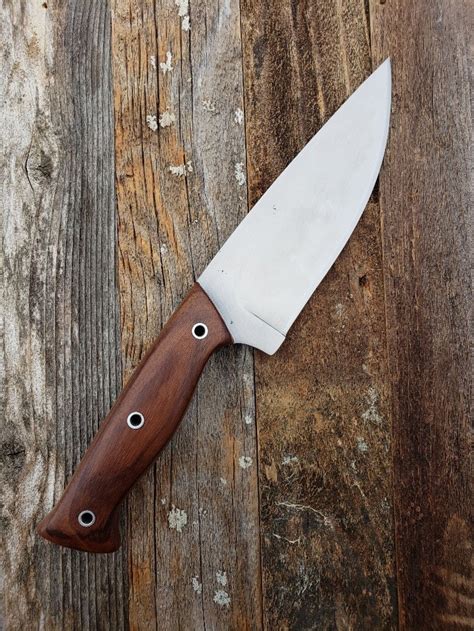 Hand Forged Full Tang Huntingbushcraft Knife 5160 Steel Etsy