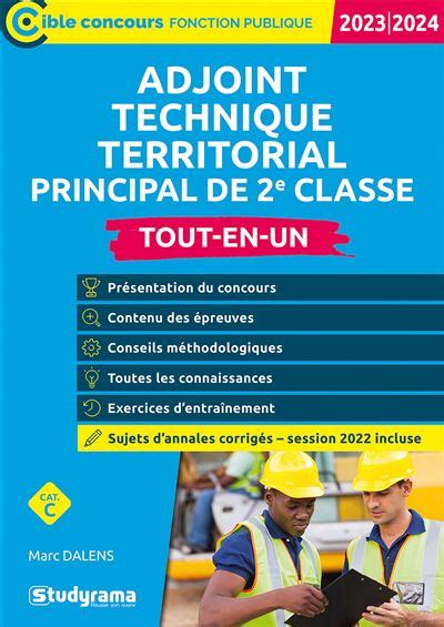 Adjoint Technique Territorial Principal De 2e Classe Concours 2023