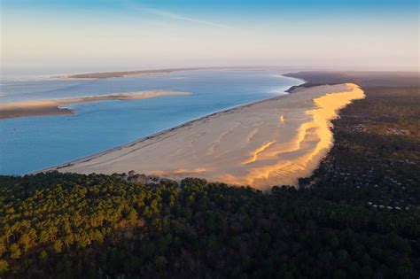 Photo Au Dessus De La Grande Dune Du Pilat Bassin D Arcachon