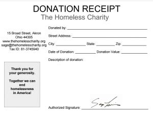 homeless-charity-donation-receipt – The Homeless Charity and Village