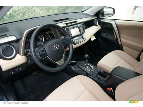 Beige Interior 2013 Toyota RAV4 XLE AWD Photo #77918590 | GTCarLot.com