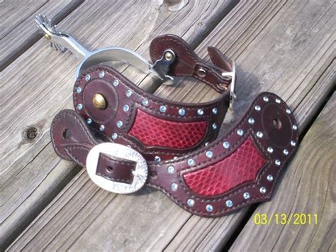 Cowgirl Bling Spur Straps By Muleysleather On Etsy 11000 Cowgirl