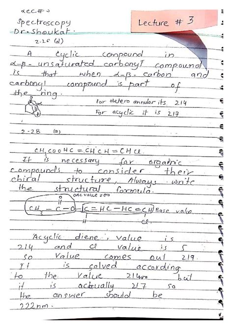 Solution Spectroscopy Introduction Part Studypool