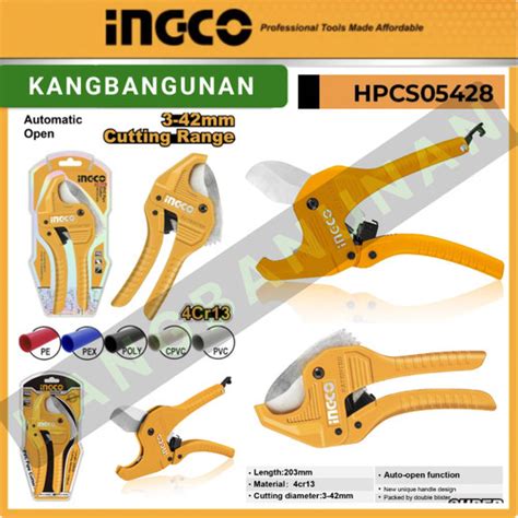 Promo Gunting Pipa Pvc Mm Potong Paralon Pipe Cutter Ingco