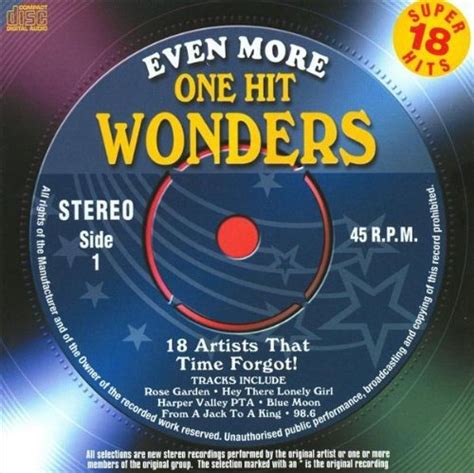 Even More One Hit Wonders Various Artists Muzyka Sklep Empikcom